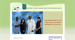Desktop Screenshot of fobipharmacy.com